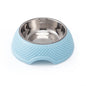 Cat Dog Bowl Stainless Steel Cat Bowls Neck Puppy Cats Feeder Non Slip Crashworthiness Base Pet Food Water Container