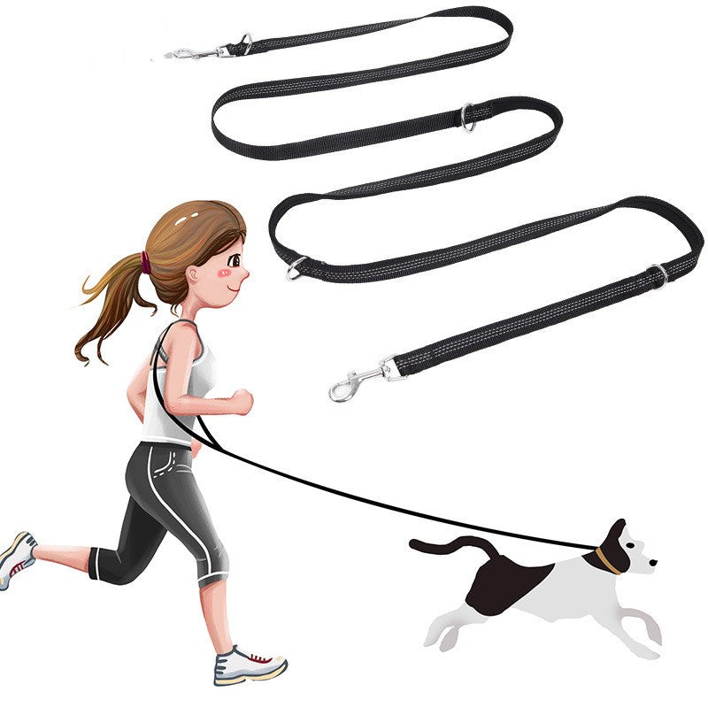 Extended Dog Leash For Walking The Dog Multifunctional Traction Rope