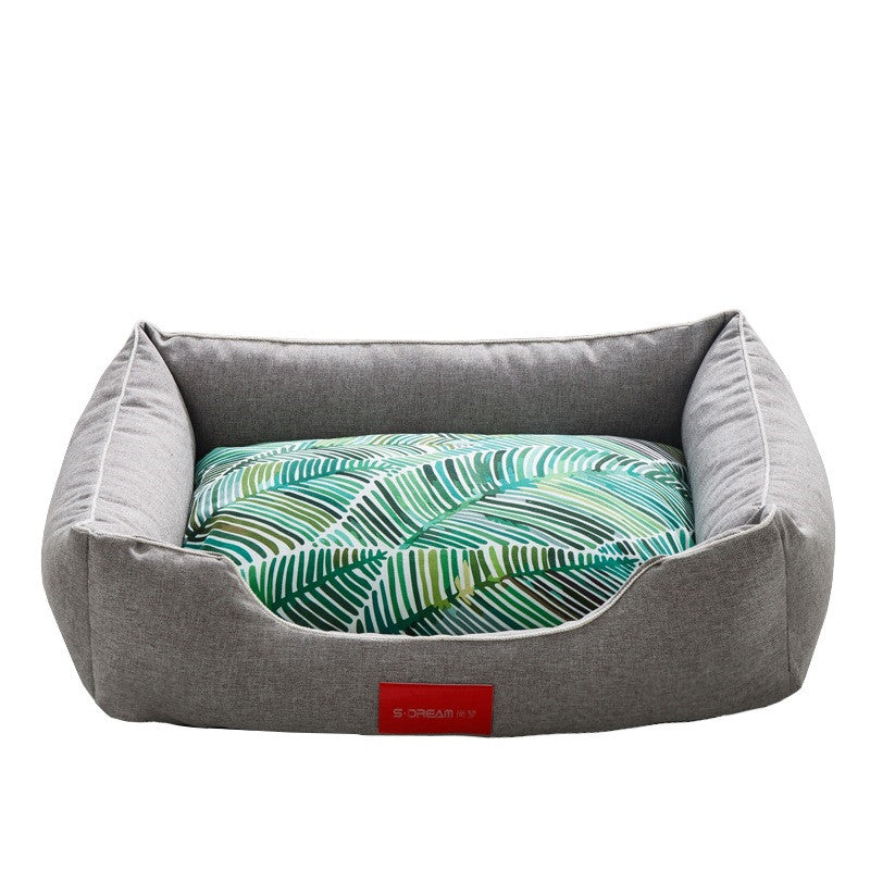 Removable And Washable Teddy Dog Bed For Large Medium And Small Dogs