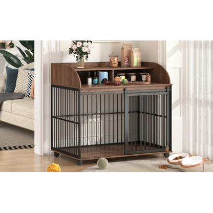 The Wooden Kennel Kennel Is Suitable For Large Medium-sized Dogs