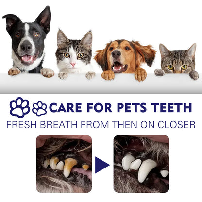 Pet Oral Cleaning Cream Cat And Dog Cleaning Oral Odor