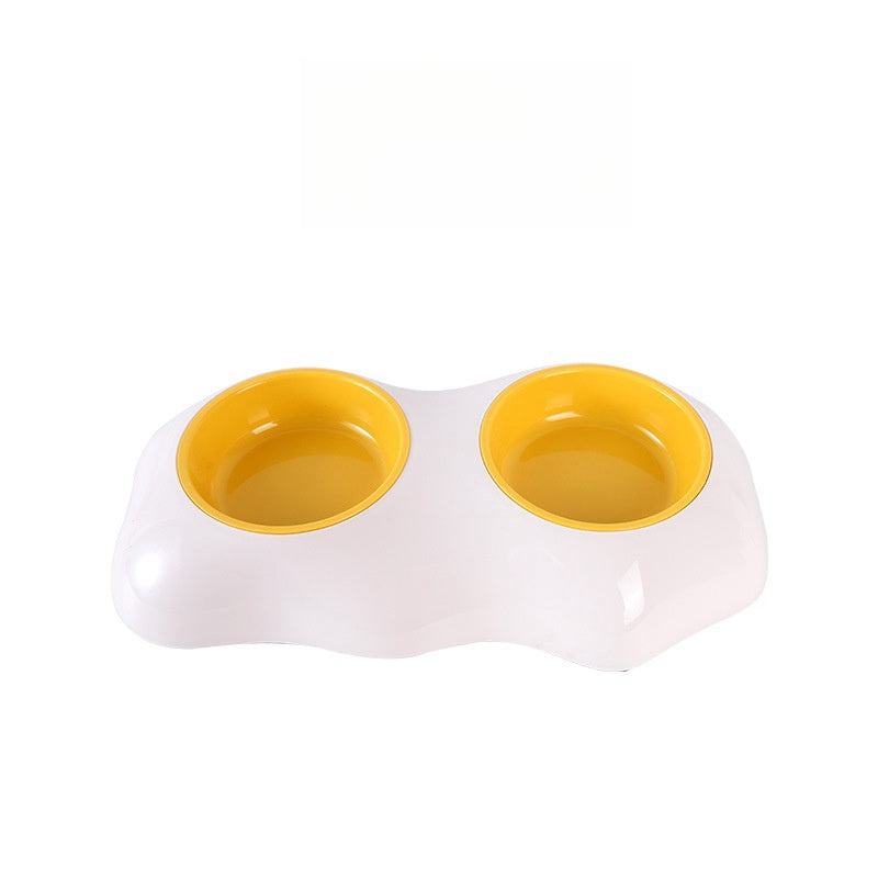 Double Dog Bowls Pet Water And Food Bowls Preventing Overturning Pet Feeder Bowls For Puppy Pet Supplies Accessories Pet Product