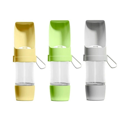 Dog Travel Drink Bottle Foldable Bowl For Outdoor Walking Large Capacity