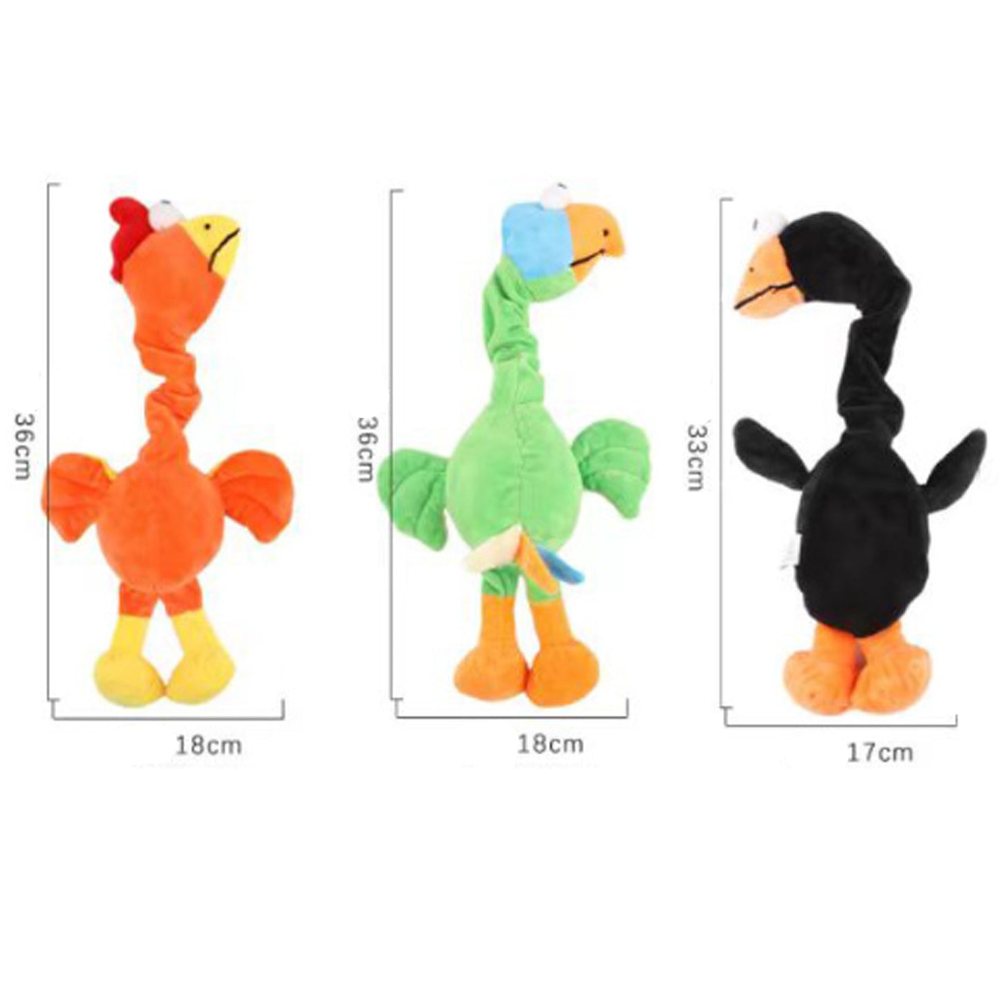 Pets Dog Toys Screaming Chicken Sound Toy Puppy Bite Resistant Chew Toy Interactive Squeaky Dog Toy Puppy Dog Accessories