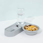 Two Bowls Of Automatic Drinking Water To Feed Cat Supplies