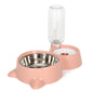 Pet Dog Cat Bowl Fountain Automatic Food Water Feeder Container For Cats Dogs Drinking Pet Articles  Pet Cat Water Dispenser, Automatic Gravity Cat Water Bowl